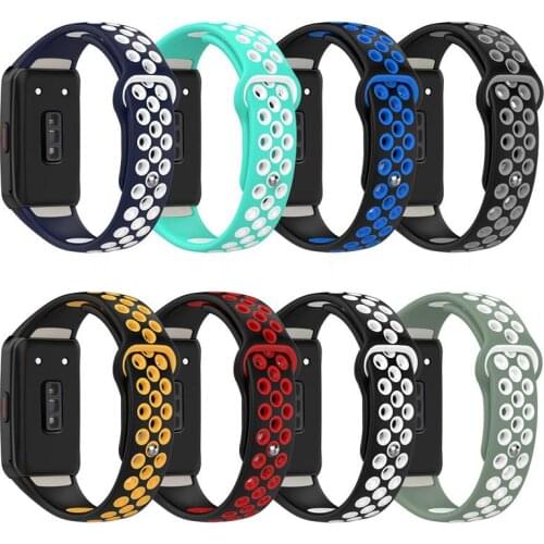 Newest Silicone Straps For Huawei Honor band 6 Smart watchband Replacement Bracelet for Huawei band 6