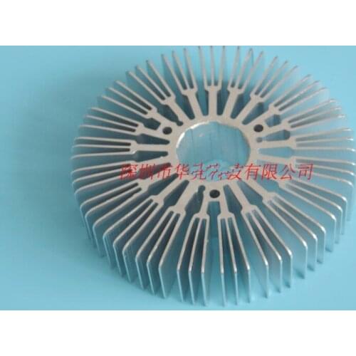 LED Lamp radiator 15W/25W Sunflower aluminum radiator diameter:160mm,hollow 40mm,high 50mm led flashlight radiator