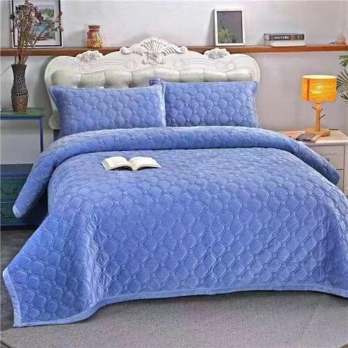 Thicken Blankets for Beds Solid Color Soft Warm Plaid Square New Flannel Blanket On the Bed Blanket For Winter 2020