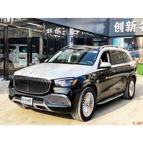 Z-ART for 2020 GLS facelift body kit for Benz GLS X167 GLS May bach body kit for all new GLS tuning body kit + forged wheel hub