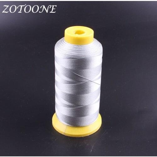 ZOTOONE High Quality Embroidery Leather Sewing Machine Thread Polyester Cord For DIY Handicraft Tool Hand Stitching Thread E