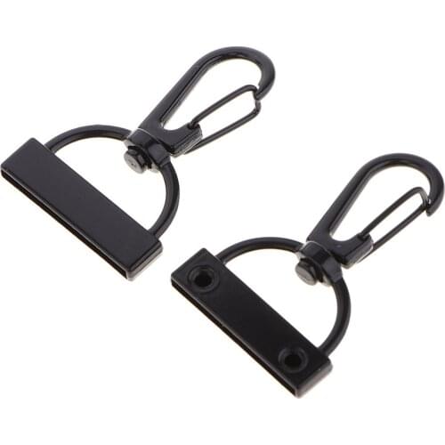 10Pcs DIY Bag Parts Accessories Luggage Bag Buckle Hook Ring With Screws