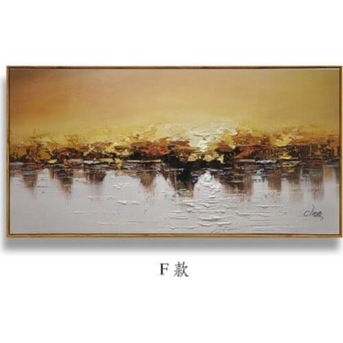 Abstract Scenery Hand Made Oil Painting Artwork Canvas Wall Art Oil Painting On Canvas Living Room Wall Decor