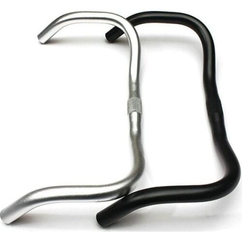 Aluminum Alloy Bicycle Cycling Bike Fixed Gear Handlebar Bike Handlebar Retro Vintage Bicycle Handlebar Bicycle Parts Dropship