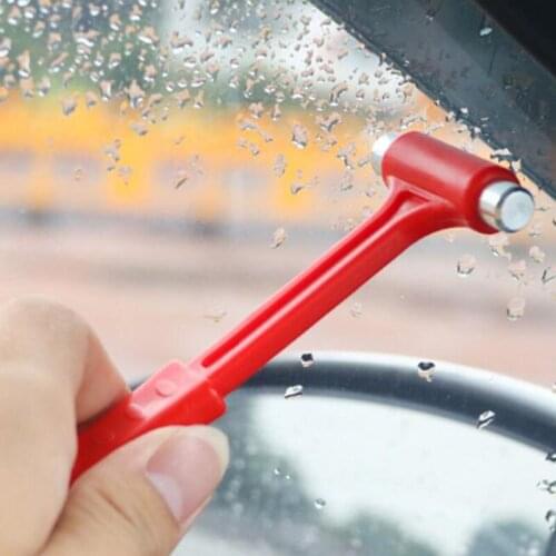 1pcs Multifunctional safety hammer broken window car safety products solid mini safety hammer car emergency escape tool