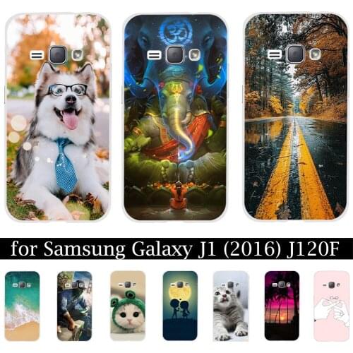 CEOTNG for Samsung Galaxy J1 2016 J120 J120F J120H Phone Cases Cover Back Soft Silicone Case for Samsung Galaxy J1 2016 Case