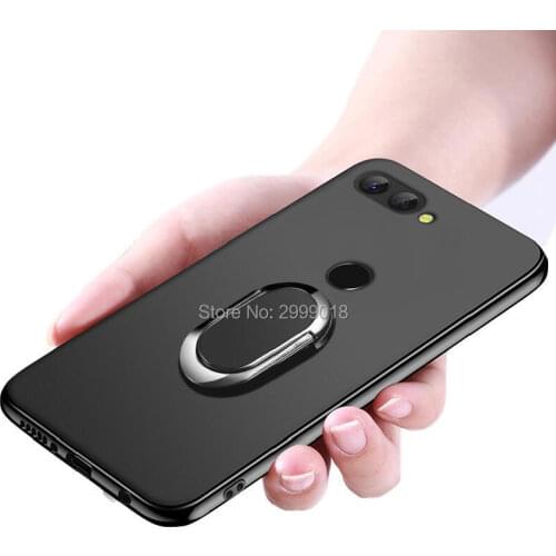 For ZTE Blade V9 V9 Vita Soft Case For ZTE Blade V9 Case Magnetic Magnet Car Finger Ring Case On For ZTE Blade V9