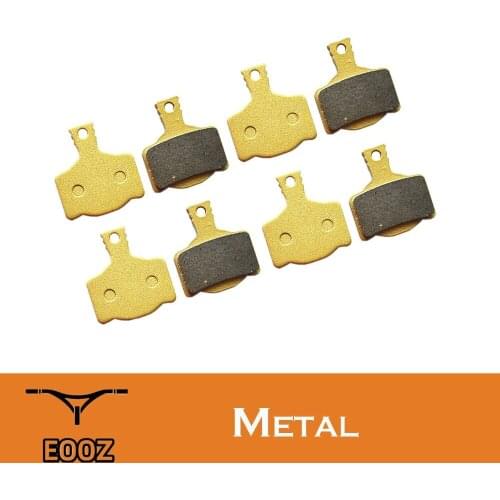 EOOZ 4 Pairs Metal Bicycle Metallic Disc Brake Pads For Magura MT2 MT4 MT6 MT8 DK-17