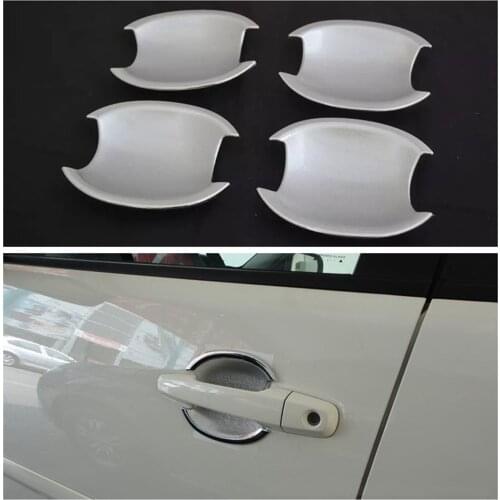 For Mitsubishi Pajero Sport 2012-2014 Chrome Door Handle Bowl Cover Trim Accessories