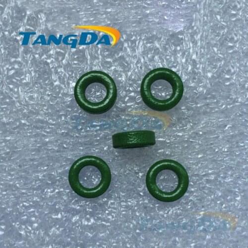 Tangda insulated green ferrite core bead 18*10*6 mm magnetic ring magnetic coil inductance interference anti-interference filter