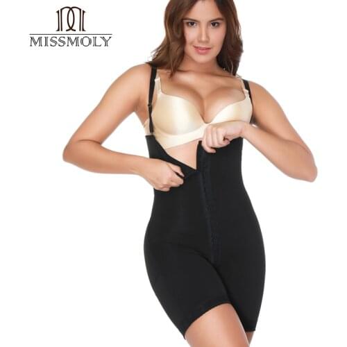 Miss Moly Colombianas Body Shaper Slimming Underwear Women Ultra Modeling Shapewear Faja Girdle Tummy Control Bodysuit Corset