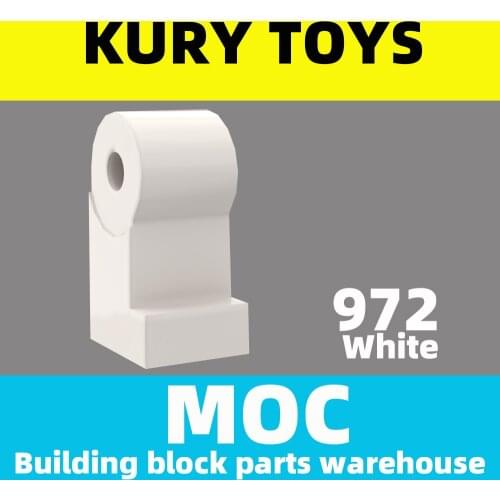 Kury Toys DIY MOC For 972 Building block parts For Body Part Leg, Left