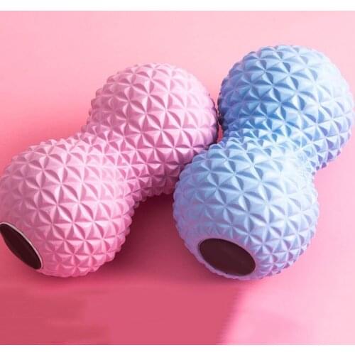 Mini Peanut Massage Ball Waist Neck Legs Foot Yoga Gym Exercise Massager Pain Relief Release Stress Muscle Relaxing Equipment Ne