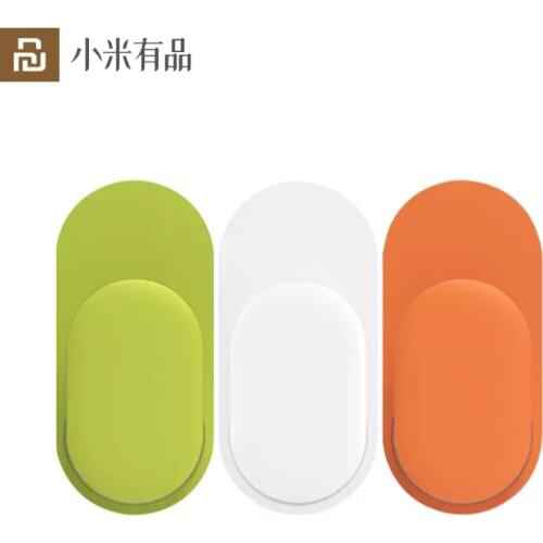 Youpin Powerful Hook Plastic Sticky Hook Set TV Remote Control Key Storage Holder Waterproof Hooks Door Hook Bathroom for Home