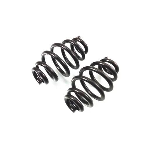 Pair 3"Black Barrel Coiled Solo Seat Springs For Honda Yamaha Kawasaki Suzuki Triumph bobber chopper softail