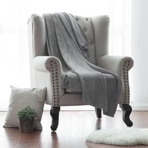 Qmang Decor Microfiber Blankets For Sofa