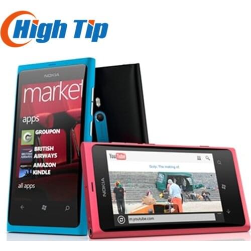 Nokia Lumia 800 Unlocked Original Phone 3G Smartphone 8MP Camera Windows Mobile Phone Free shipping Refurbished