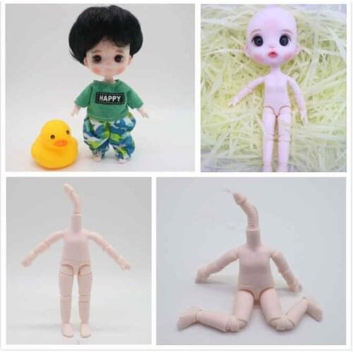 Smilar OB11 body Mini jointed Body BJD body 11cm high white skin