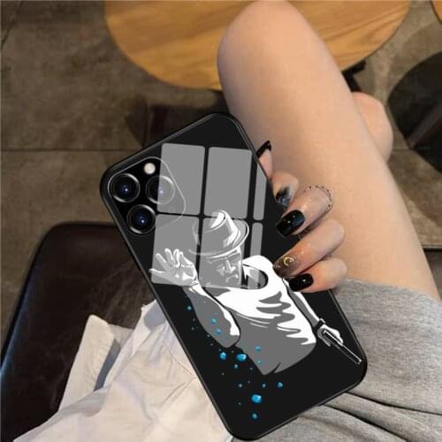 Salt Bae Meme Phone Case Glass Phone Case For iphone 12 11 Pro Max XS XR X 8 7 Plus SE2 Case