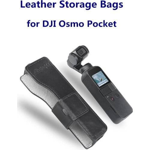Pu Leather Storage Bags Protative Case Cover Accessories For Dji Osmo Pocket Action Cameras Protective Bag