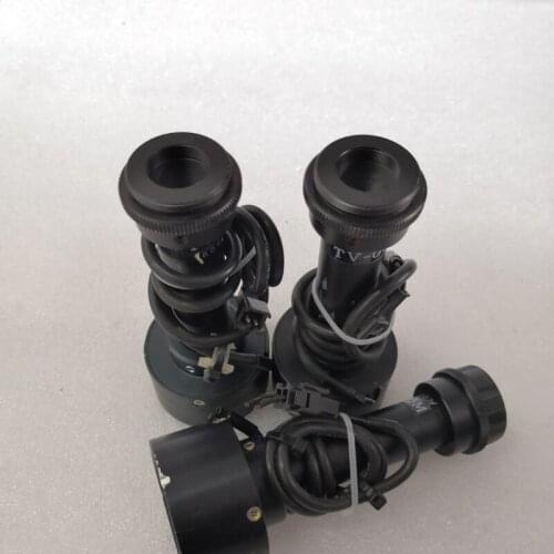 Used original TV-05M coaxial telecentric lens with ring light source 0.5 times