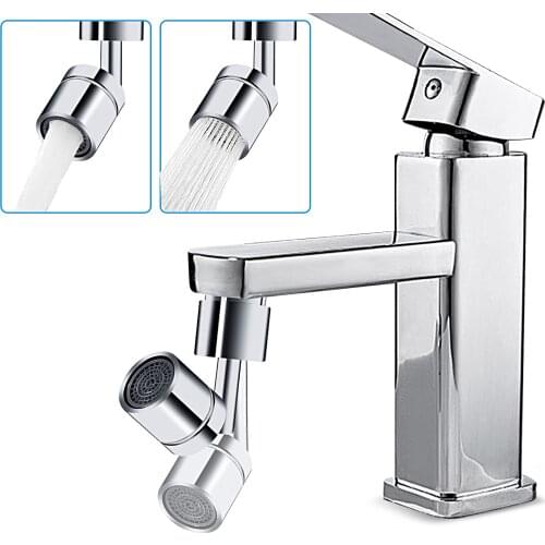 Universal Splash Filter Faucet Adapter 720 Degree Kitchen Faucet Head Accessorie Flexible Faucets Kitchen Water Faucet Aerator