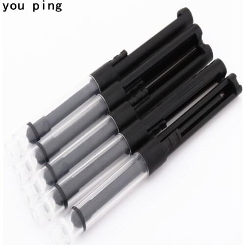 High quality 5pcs small Black ink Converter Fountain Pen Ink Reservoir New Suitable for types of my shop and market