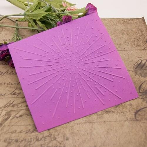 HOT plastic Fireworks craft card making paper card album wedding decoration clip Embossing folders