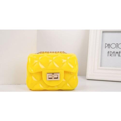 Women Jelly Crossbody Shoulder Bags Sweet Candy Neon Color Ladies New Silicone Handbags Female Mini PVC Coin Purse Messenger Bag