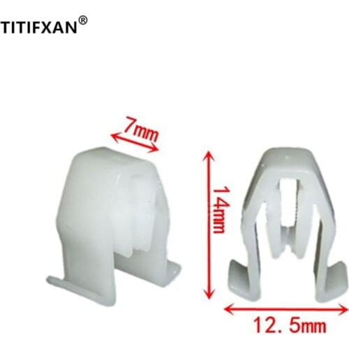 10PCS Auto Audio DVD CD Dashboard Navigation Panel Fixed Plastic Fastener Clip For SUZUKI SKYWY 400 K8 Rivet