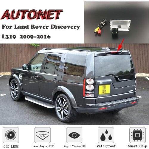 AUTONET HD Night Vision Backup Rear View camera For Land Rover Discovery 4 L319 2009~2016 /CCD/license plate camera