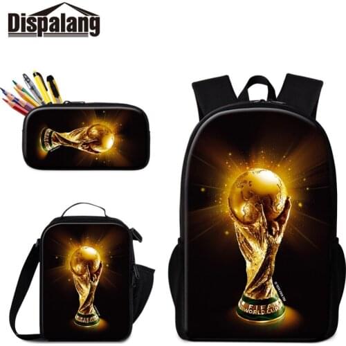 16 inch Unisex Classic Large Lightweight Resistant Campus School Rucksack with Lunch Case and Pencil Box Boys Bag Moving Element