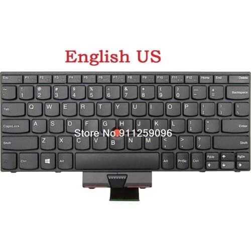 Laptop Keyboard For Lenovo For Thinkpad For Chromebook X131E English US Arabia AR Thailand TI Russia RU 63Y0052 04Y0977 04Y0360