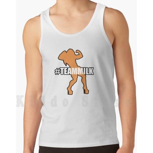 #Teammilk tank tops vest 100% Cotton Rupaul Rupauls Dragon Race 3 As3 Milk Drag Queen Drag What In