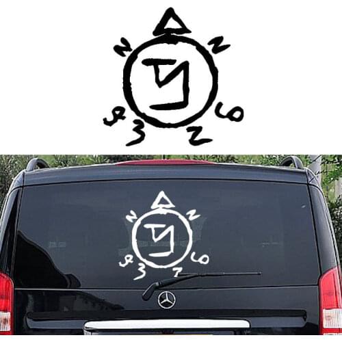 Supernatural Angel Banishment Car Sticker Window Truck Vinyl Decal Removable DIY Wall Sticker Home Decor Glass Wall Decals D911