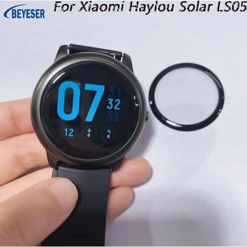 New Screen Protector Film 3D Curved Full Cover For Xiaomi Haylou Solar LS05 Smart watch Protection Film for Haylou Solar LS05