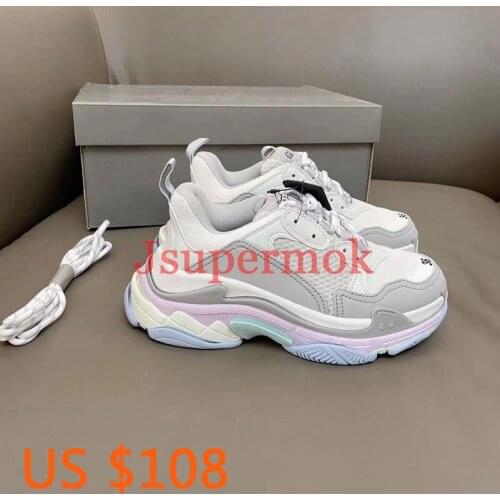 New Casual Old Sneakers High-Quality Women Sport Shoes Fashion Tennis Runnig Trainers Platform Luxury Brand Shoes