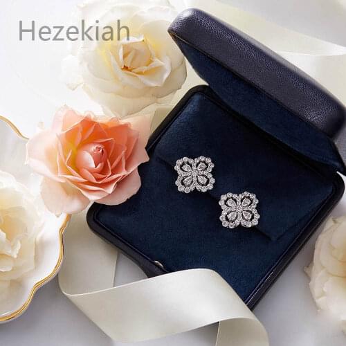 Hezekiah needle Flower Earrings Tassels Temperament lady Earrings Dance party High-end quality Luxury fashion Earrings