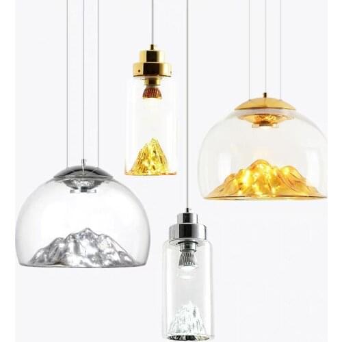 Nordic Small LED Pendant Lights Simple Restaurant Dining Room Suspension Luminaire Gold Silver Home Deco Coffee Bar Hanging Lamp