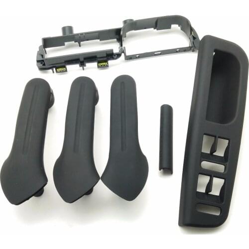 SKTOO 6pcs black For VW Jetta Bora Golf 4 inner door handle / handle interior / inside arm / handle