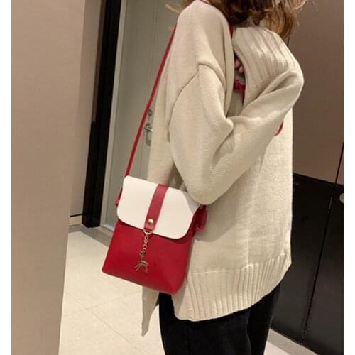 Bags For Women 2021 PU Handbag Shoulder Lady Crossbody Bag Tote Messenger Satchel Purse Beauty Womens Purse Pochette Sac Femme