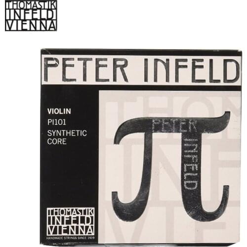 Thomastik Peter Infeld (PI101) Violin String Full set ,Tin Plated E--Silver D,Medium Gauge, Ball-End,Made in Austria