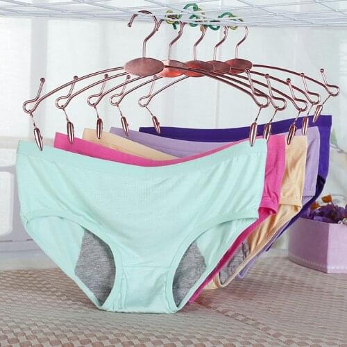 Leak Proof Menstrual Period Panties Women Underwear Physiological Pants Cotton Health Seamless Briefs High Waist Warm Female