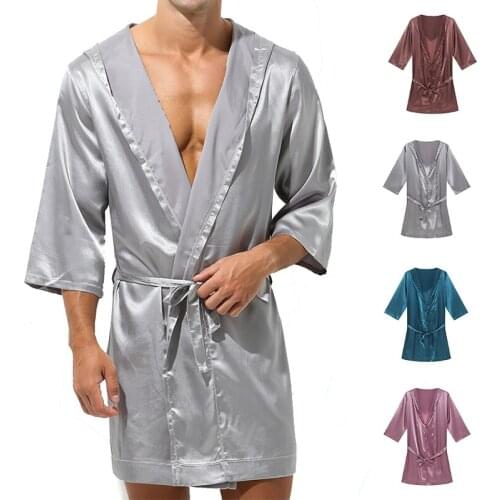 WJ Men's Silk Robes