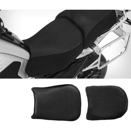 Motorcycle Protecting Cushion Seat Cover For BMW R1200GS R 1200 GS LC ADV Adventure R1250GS Fabric Saddle Accessories