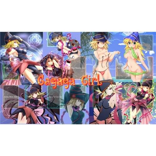 YU-GI-OH Playmat gagaga Girl Custom Print Playmat, Board Games Cards Playing Card Games Table Pad Tarot MAT
