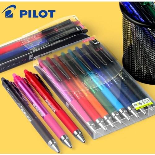 3/8 Color Set Japanese PILOT Gel Pen LFPK-25S4 Friction and Erasable Pen 0.4mm Color Ink Writing Smoothly