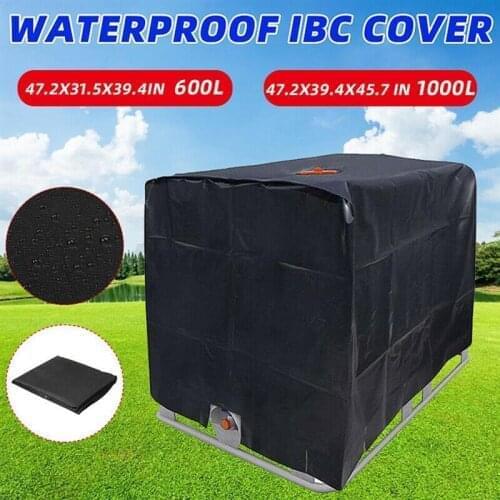 Water Tank Protective Cover 1000L IBC Container Waterproof And Dustproof Cover Sunscreen Oxford Cloth 210D Outdoor Tools