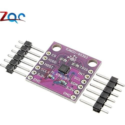 CJMCU-90393 MLX90393 Digital 3D Hall Sensor Displacement Angle Rotate 3D Position Board Module for Arduino