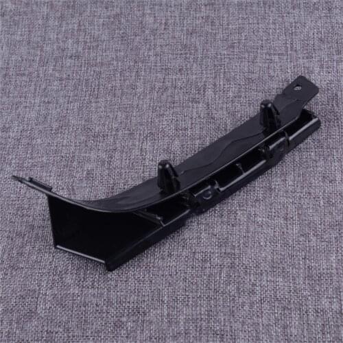 DWCX ABS Black Car Front Left Bumper Bracket Holder Cover Guide Support 51117116667 Fit For BMW E53 X5 2003 2004 2005 2006